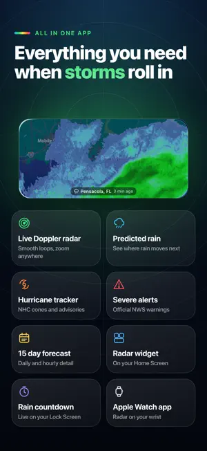 Doppler Radar: Live Rain Map screenshot 2