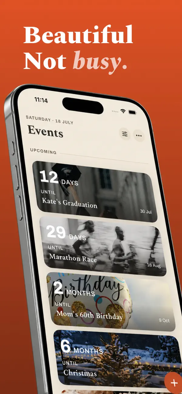 Screenshot #3 pour Countdown Timer - Day counter