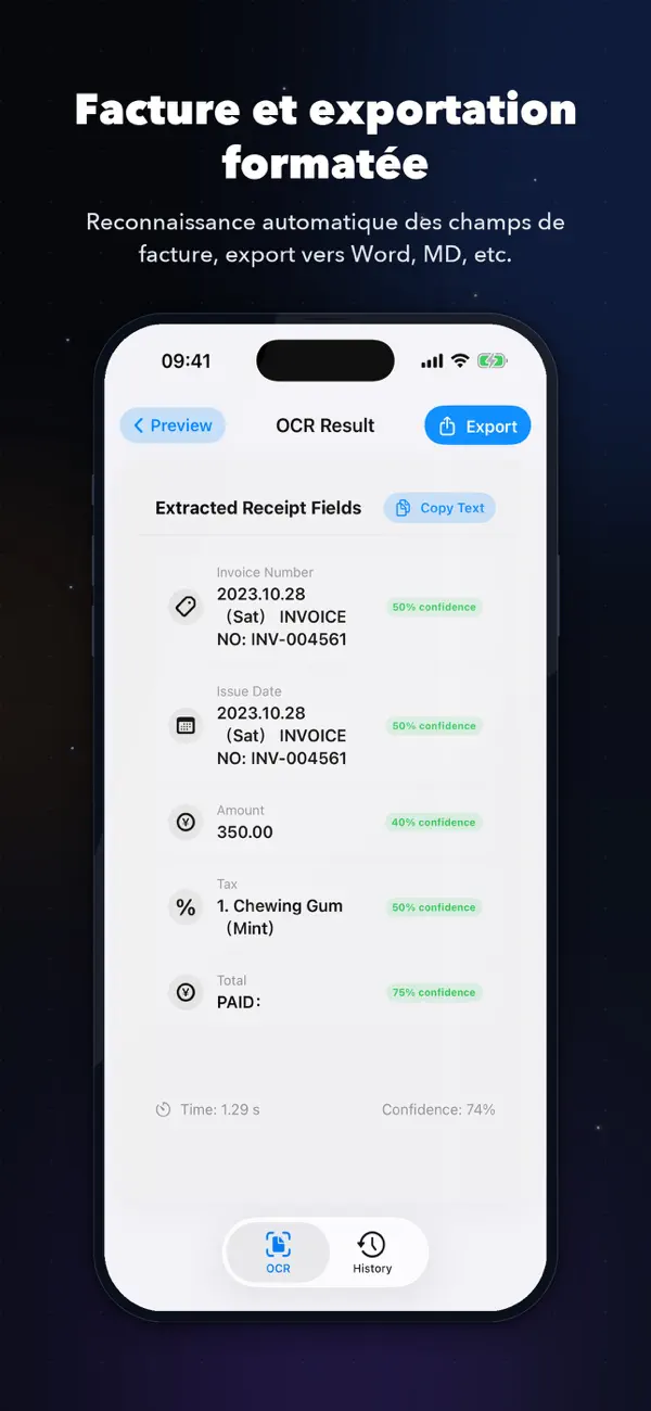 Screenshot #2 pour LocalOCR - OCR privé