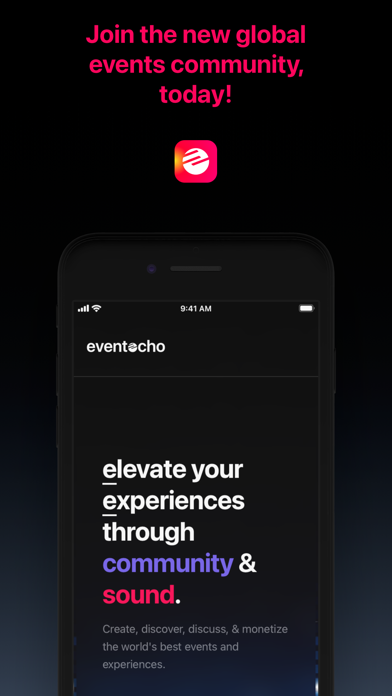 Eventecho Screenshot