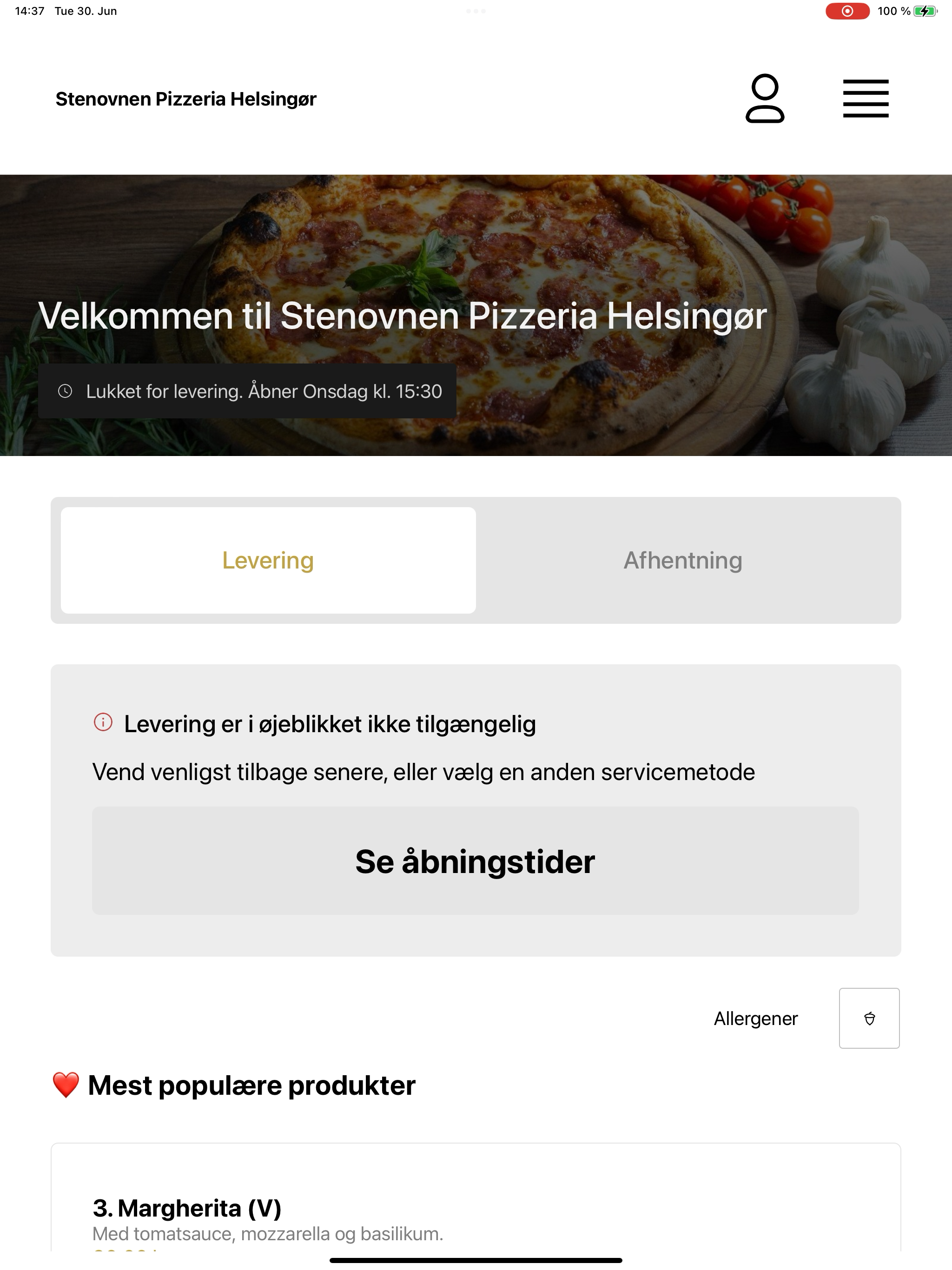 Stenovnen Pizzeria Helsingør screenshot 10