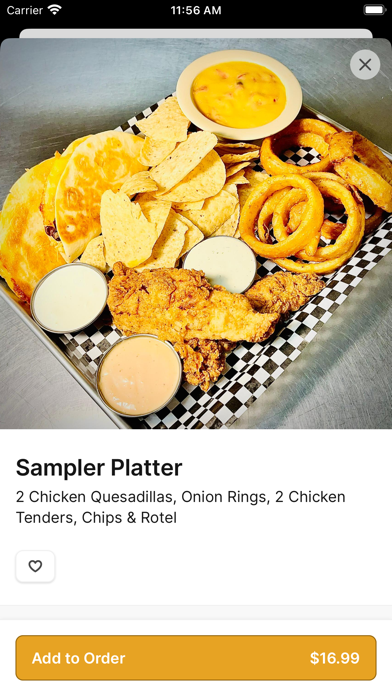 William's Barbecue iPhone screenshot 3 - Food & Drink app