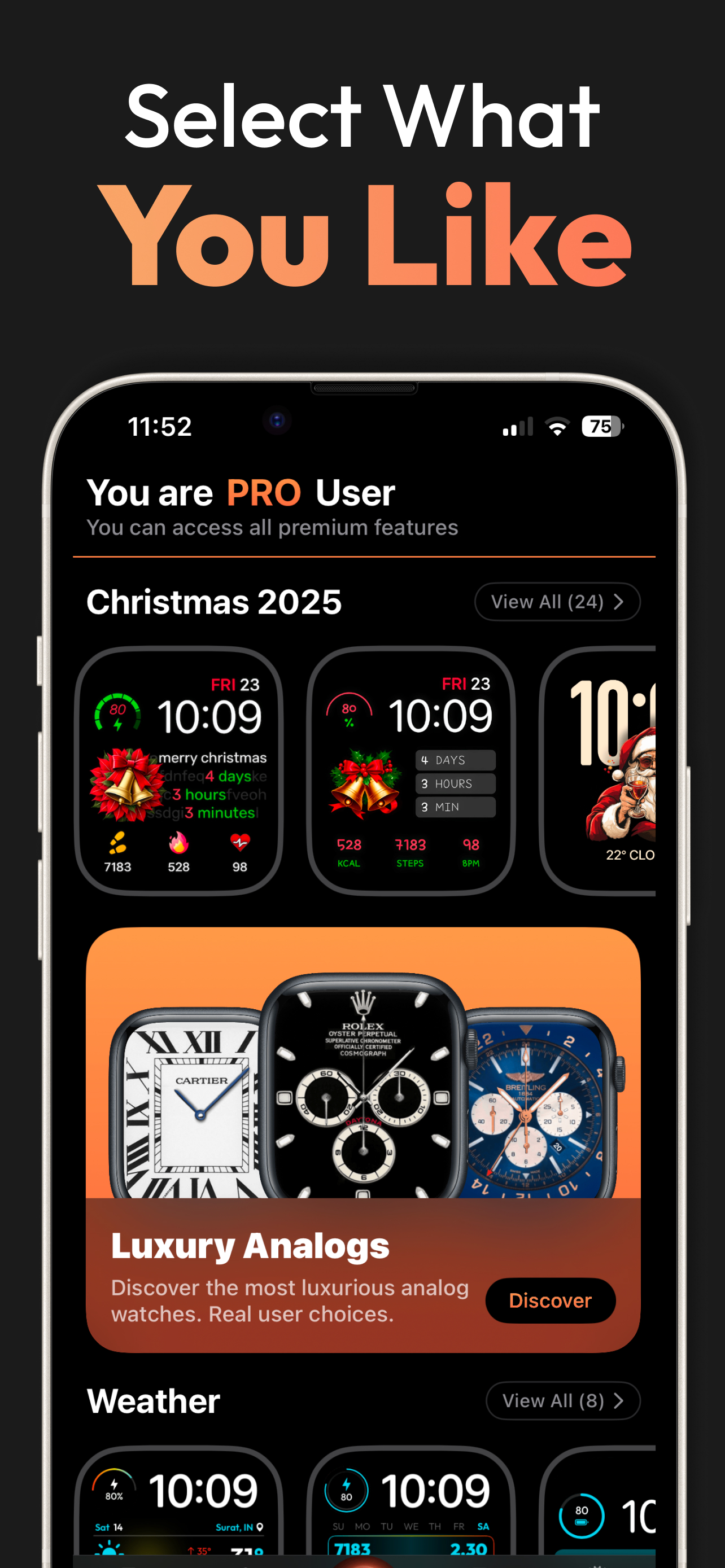 Live Watch Faces Gallery + screenshot 7