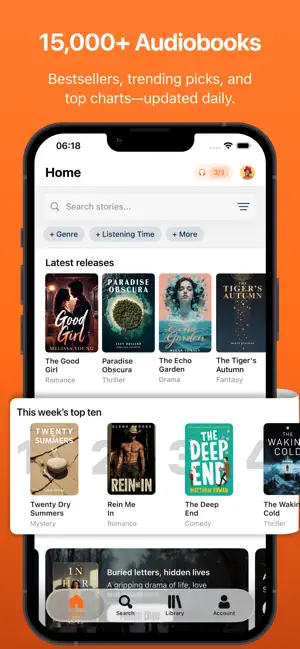 FreeAudiobooks: Listen Now screenshot 2