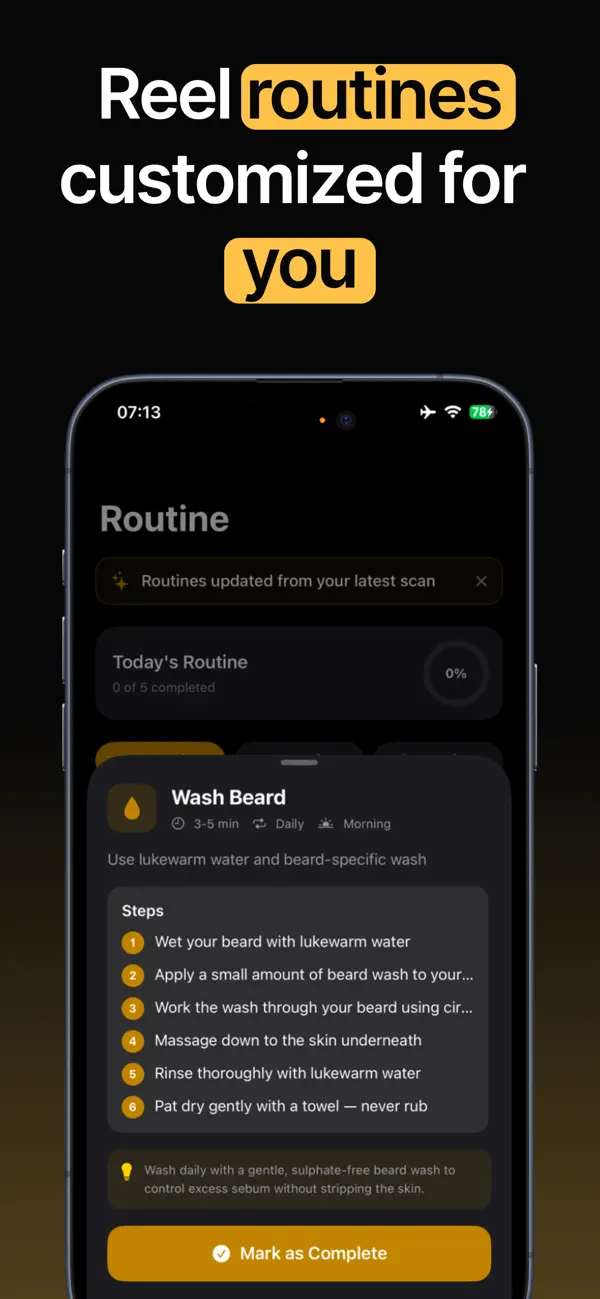 Screenshot #3 pour BeardSnap: AI Beard Analyzer
