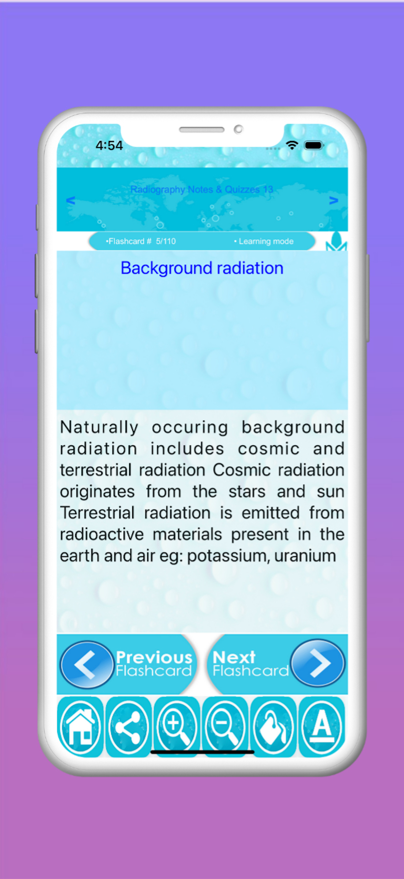 Radiography  EXAM REVIEW App