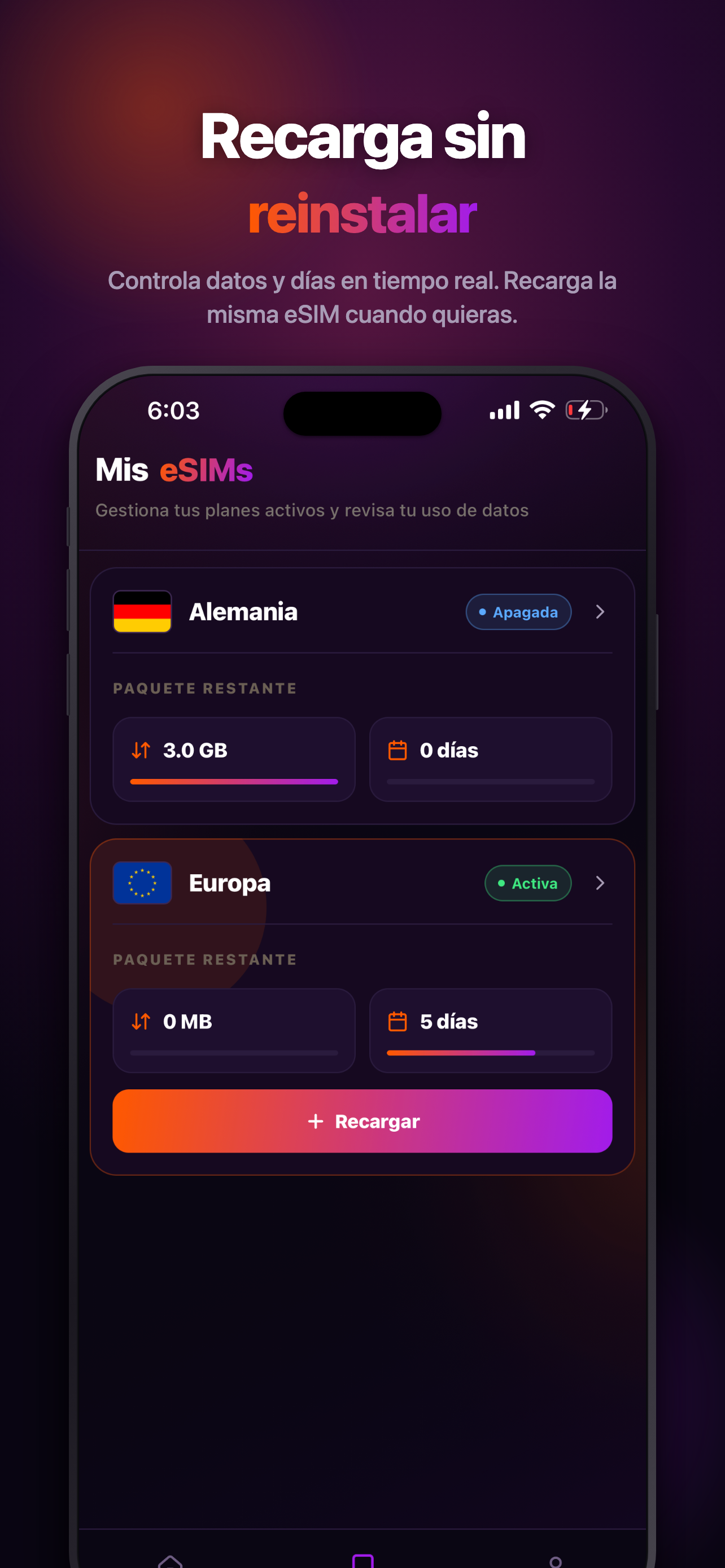 Fonnazo eSIM: pagas con QR screenshot 4
