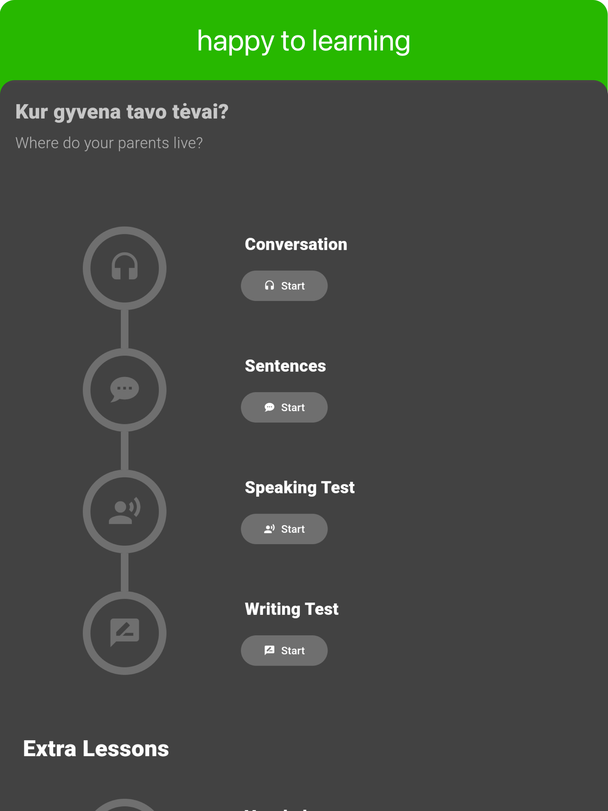Lithuanian -Listening Speaking screenshot 16