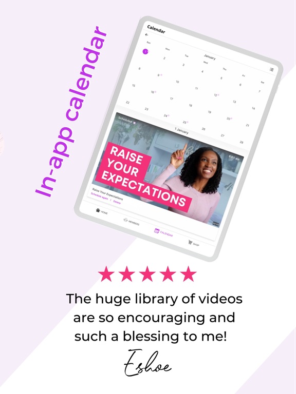 Beloved Women iPad screenshot 5 - Lifestyle app