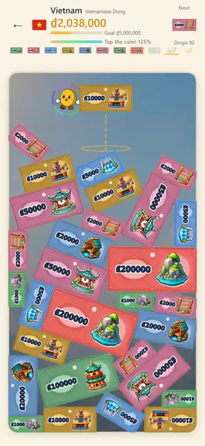COIN VOYAGE: Coin Merge Puzzle screenshot 1