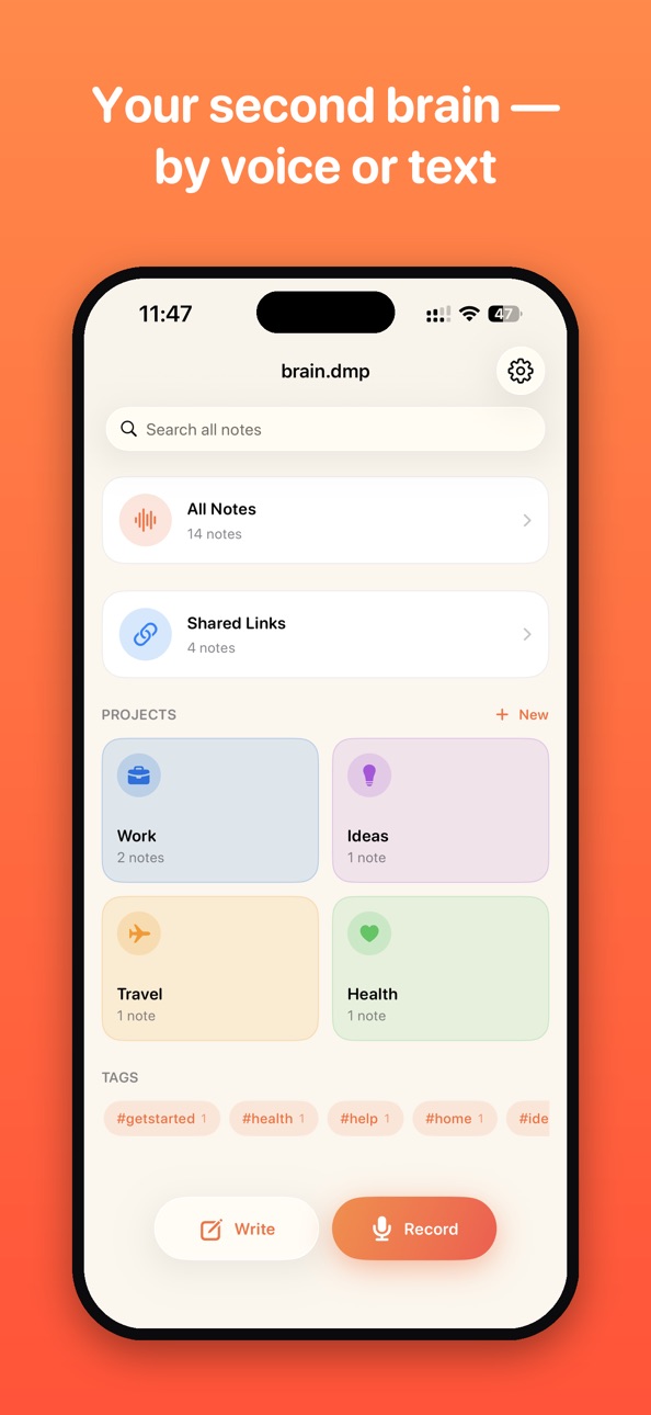 iPhone screenshot