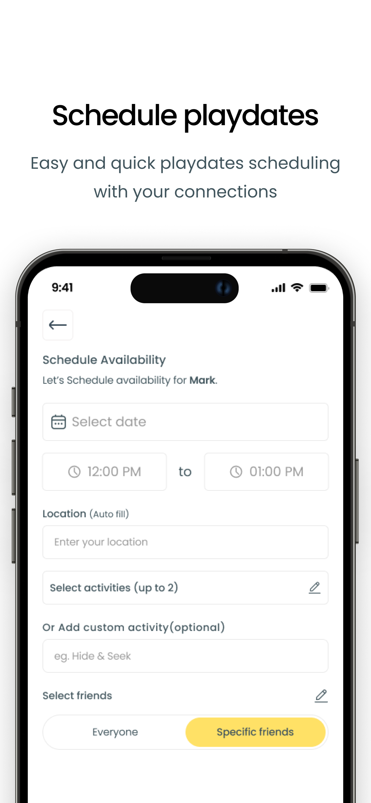 Plah: Plan Kids Playdates screenshot 3