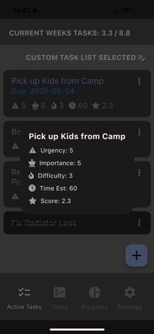 SMLO - Task Manager screenshot