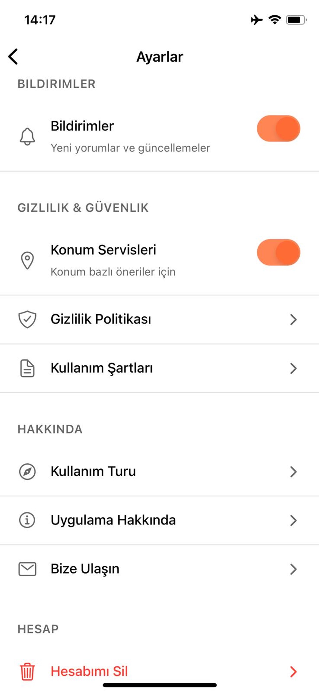 Screenshot 1 of Sokak Lezzetleri