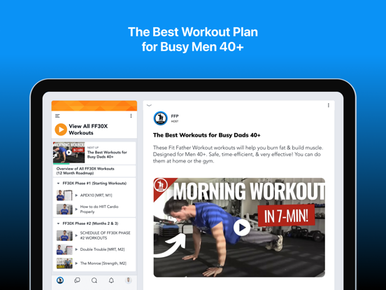 Fit Father Project iPad screenshot 4 - Health & Fitness app