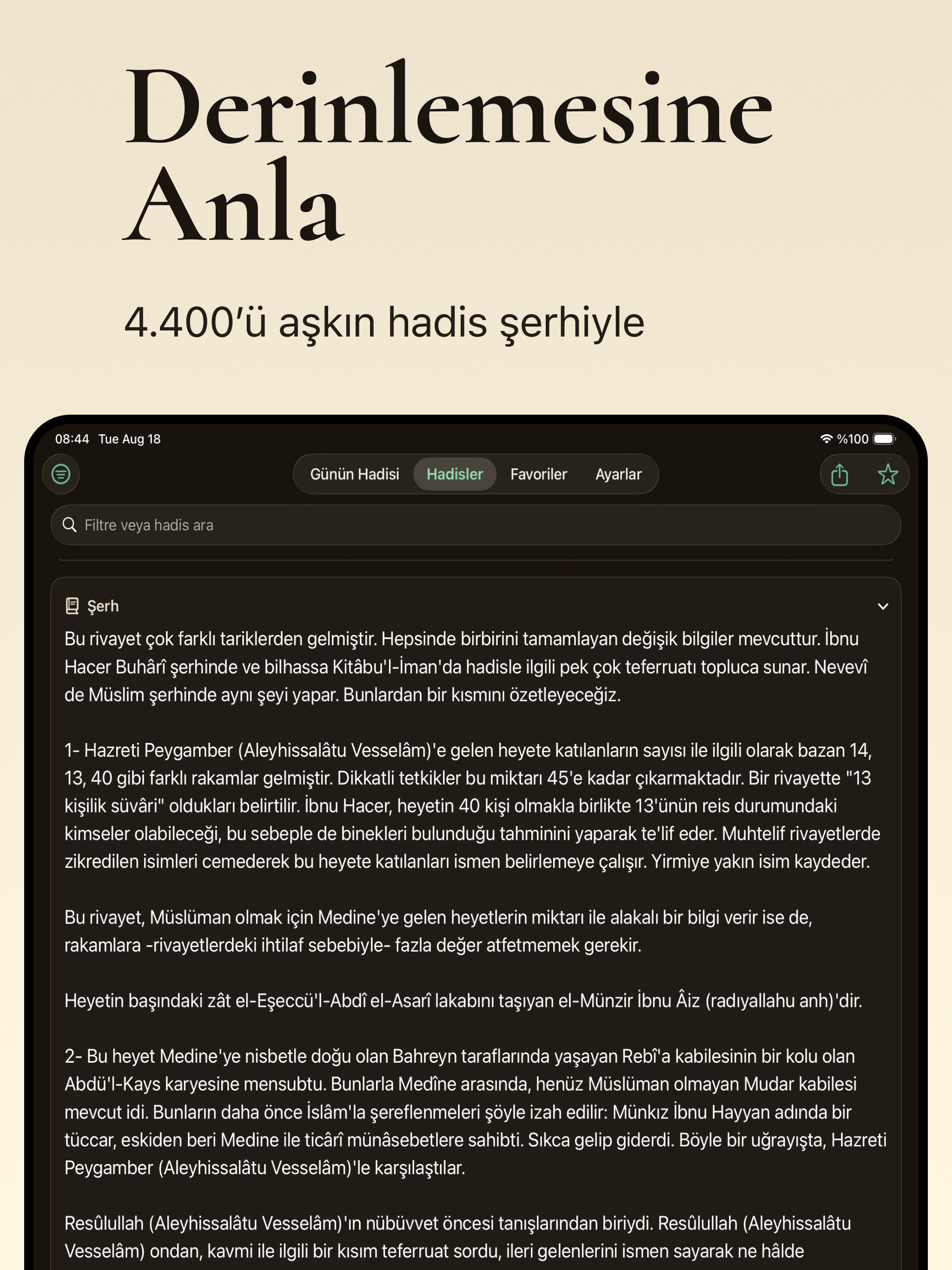Kütüb-i Sitte - Hadisi Şerif screenshot 9