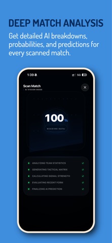 GG AI Football Predictions iPhone screenshot