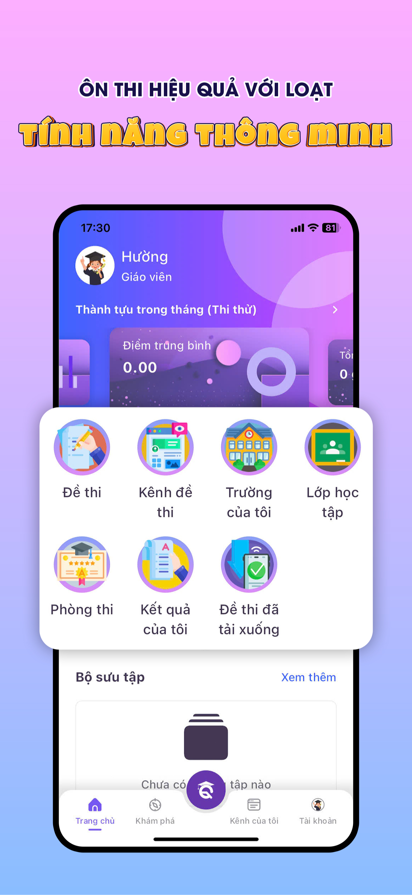 EduQuiz - Thi trắc nghiệm