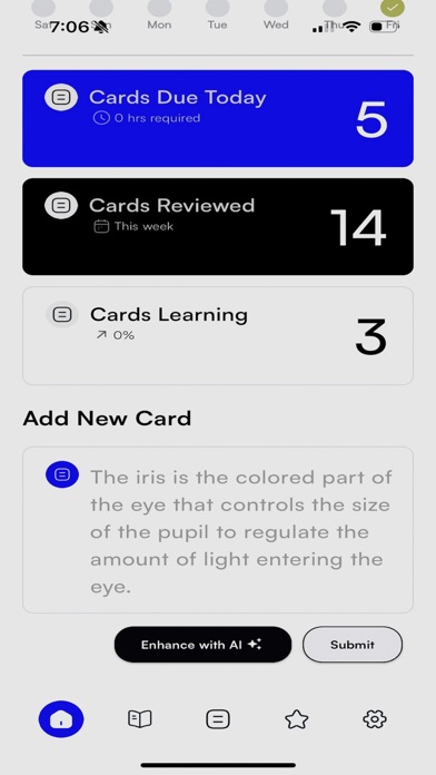 Spaced Mobile App Screenshot