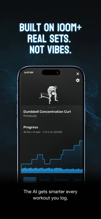 Fitness AI Gym Workout Planner: Screenshot 7 von 8