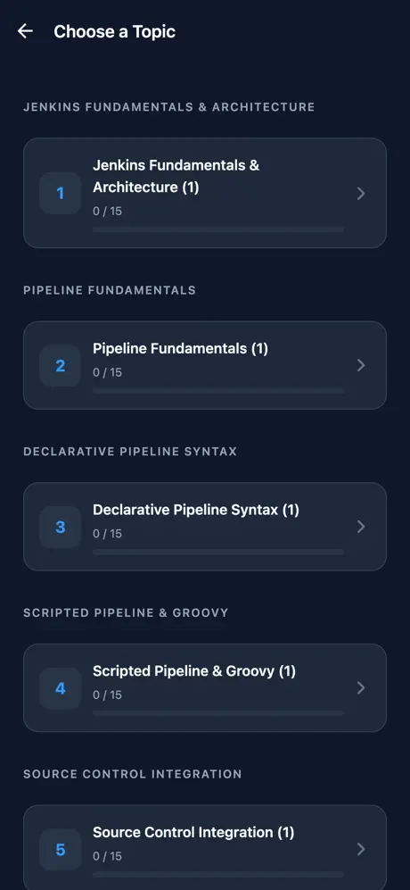 Jenkins Engineer CJE Prep screenshot 2