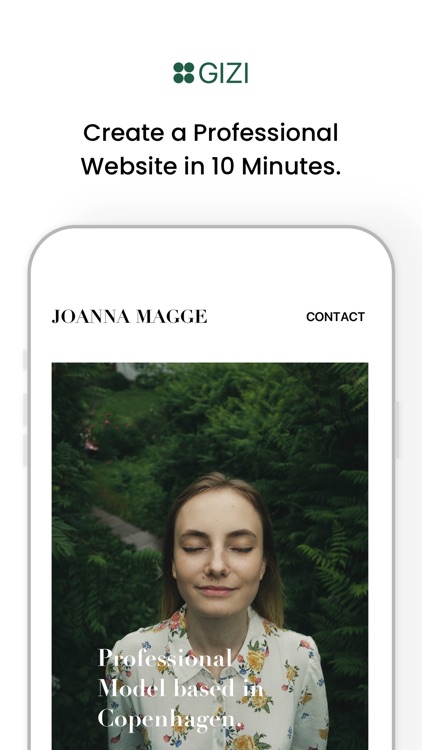 GIZI — Website Builder