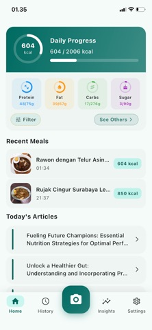 FoodMetrics AI Screenshot 1 of 10