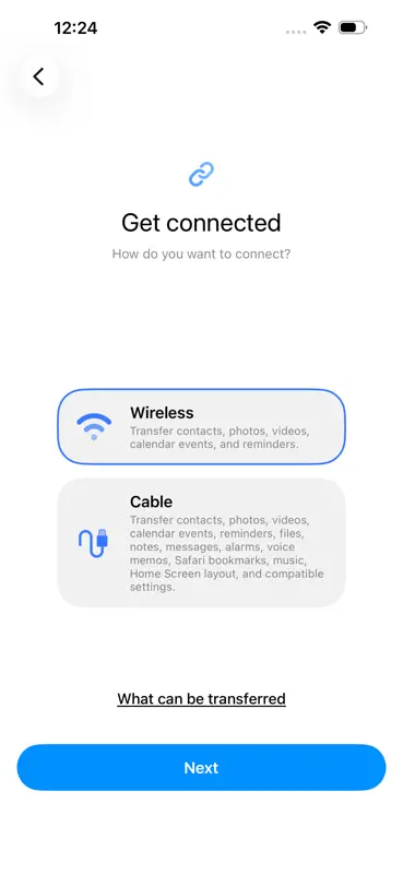 Samsung Smart Switch Mobile screenshot 2 of 7