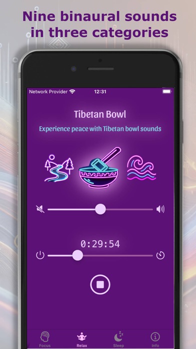 Binaural Sounds Screenshot