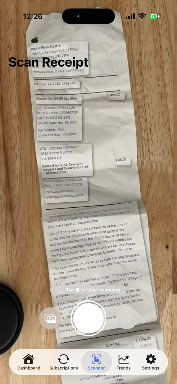 Screenshot #3 pour BillCast