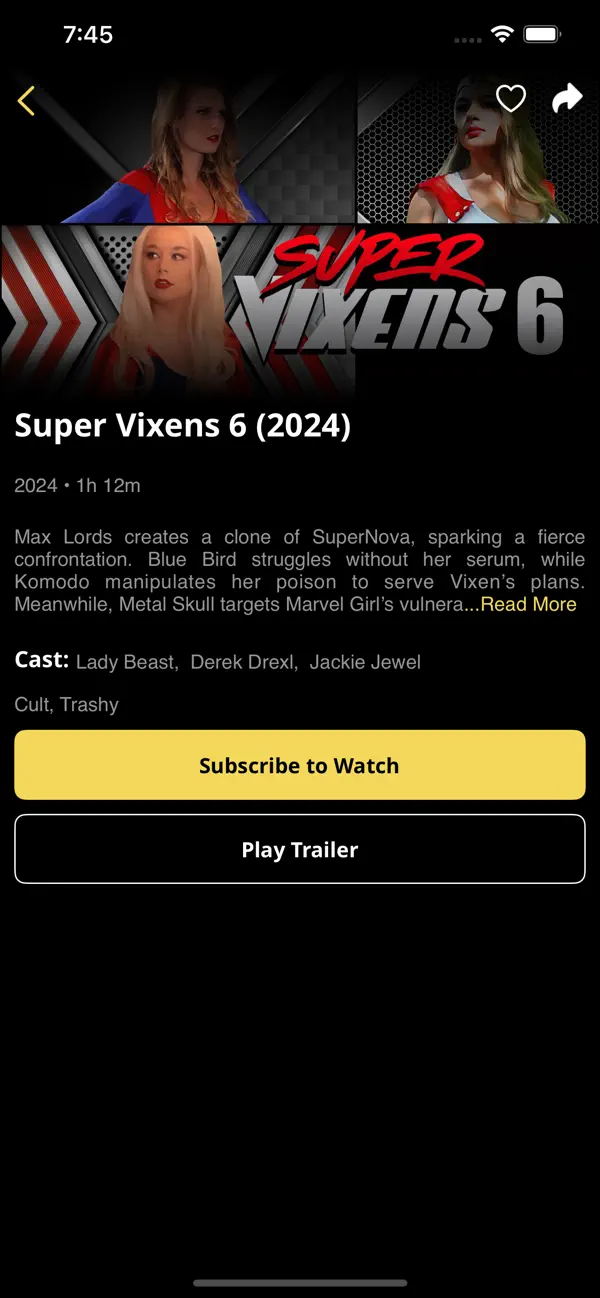 Screenshot #2 pour Cult Movie Channel
