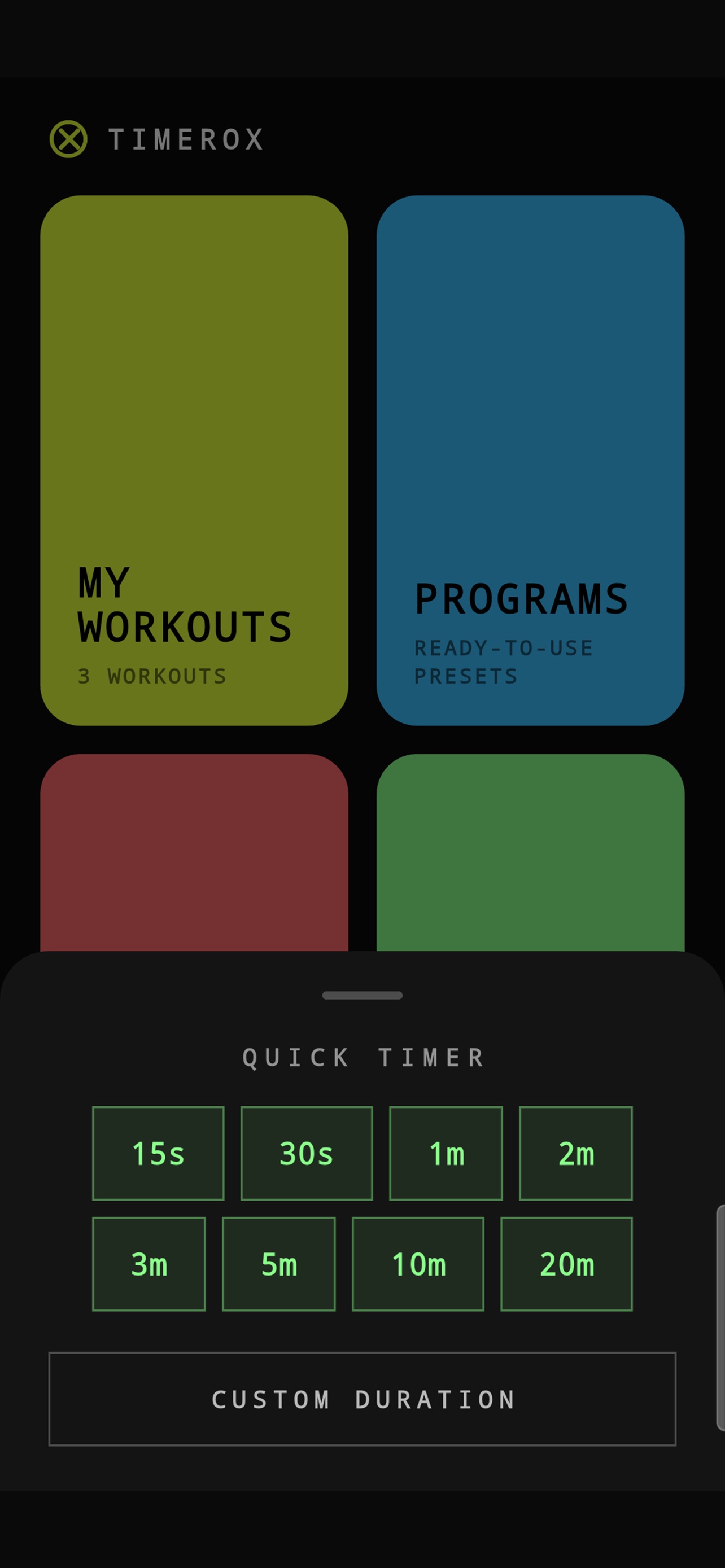 Screenshot 3 of Timerox: Round & HIIT Timer