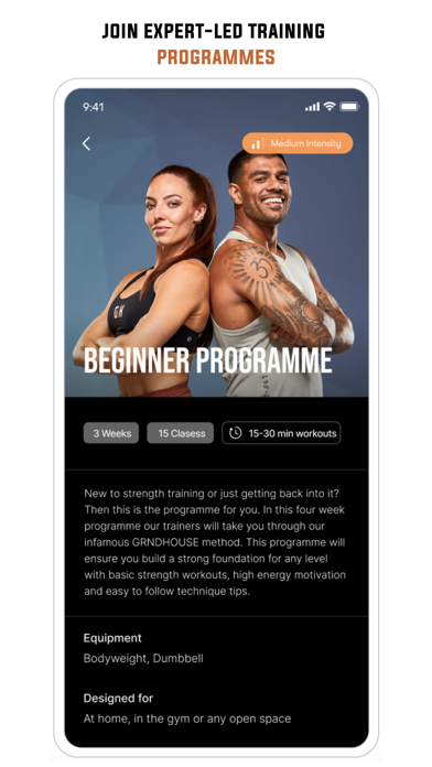 Strength & Home Gym GRNDHOUSE Screenshot