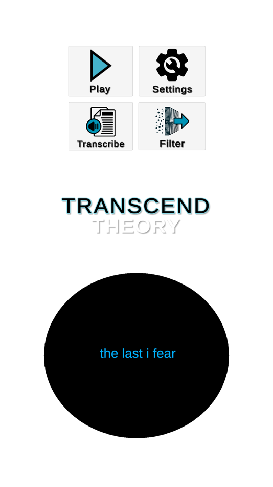 #2. Transcend Theory (iOS) 来自: chris rogers