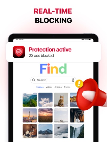 AdClearerZone Pro iPad screenshot