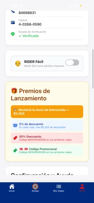 RIDER Costa Rica screenshot 3