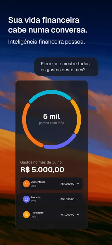 Pierre: IA financeira pessoal screenshot 2 of 10