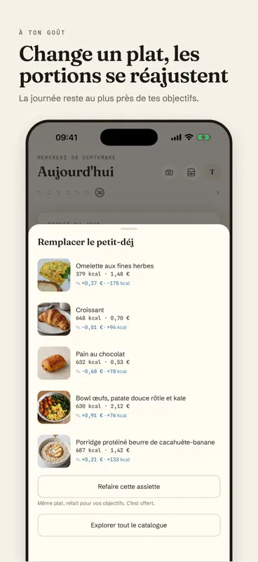 Macro Meal Planner : Menu screenshot 8 of 9