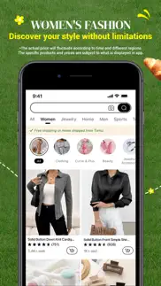 temu: shop like a billionaire iphone screenshot 2