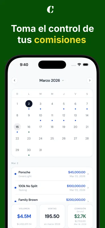 Controlla: Comisiones Ventas screenshot 1 of 3