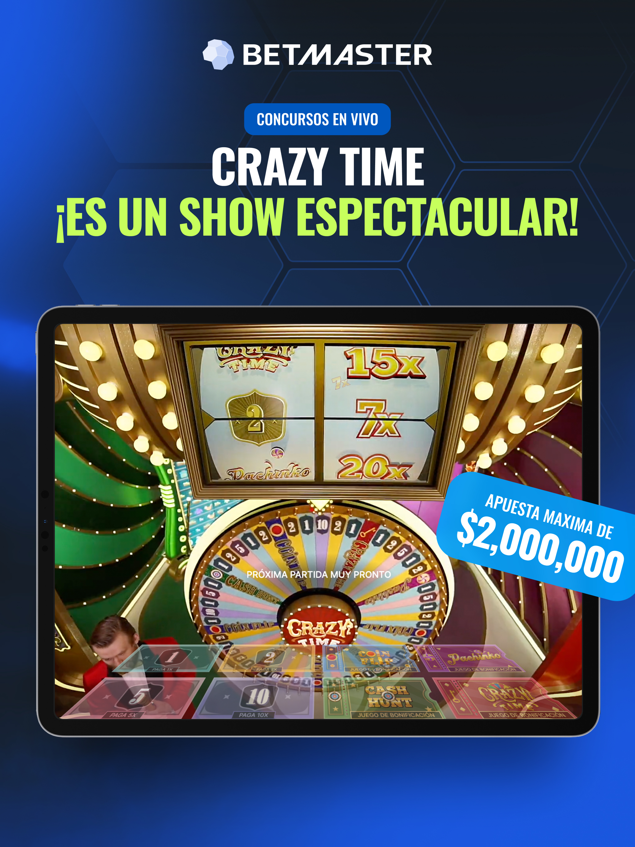 Betmaster - Casino En Vivo