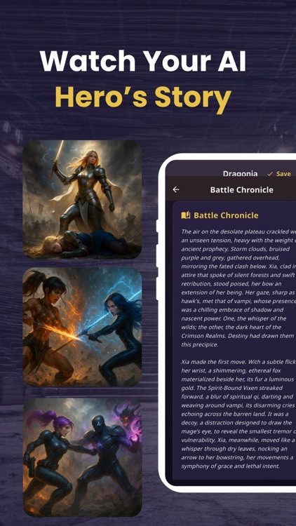 Taleborn - AI Hero Arena Fight screenshot-3