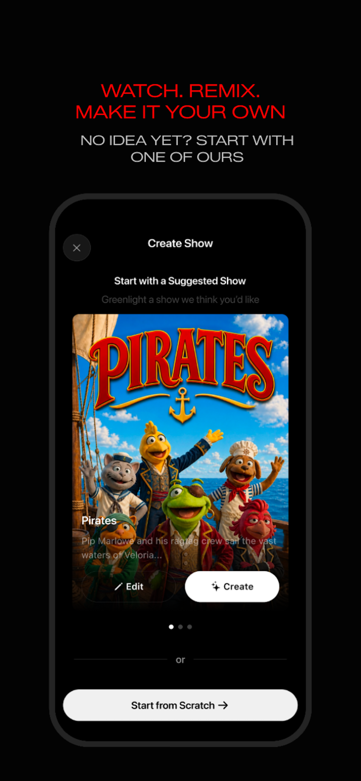 Showrunner: AI video generator screenshot 2