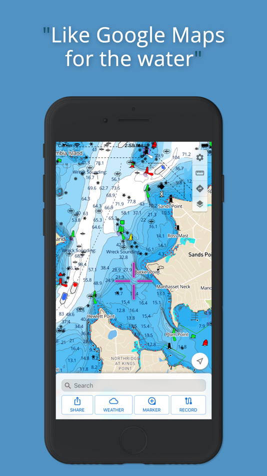 #1. SeaDrive: Boat Navigation (iOS) 由: Sea Drive, LLC