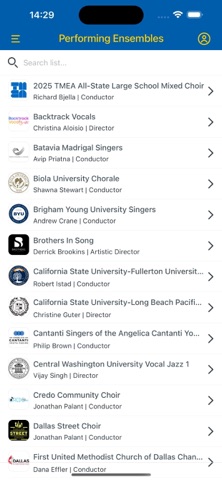 ACDA Conference App screenshot