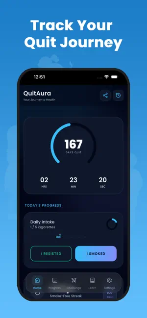 QuitAura - Quit Smoking screenshot 2