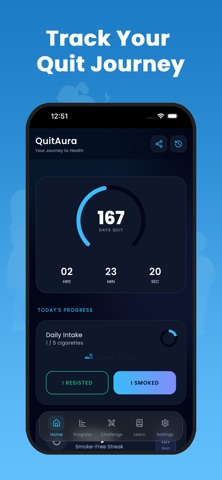 QuitAura - Quit Smoking Screenshot 2 of 5