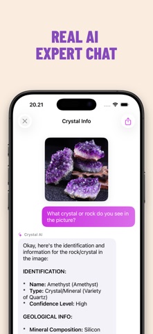 Gemstone Identifier: AI Scan Screenshot 2 of 4