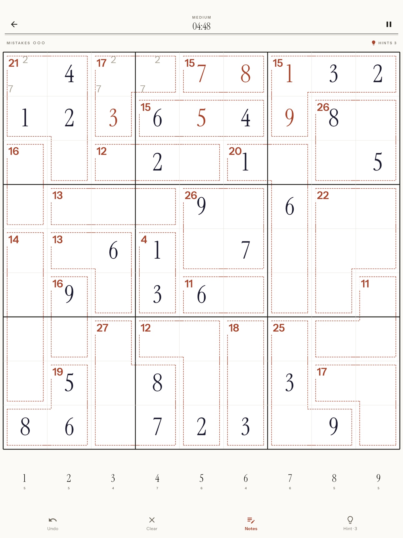 Screenshot 7 of Killer Sudoku: Sum Puzzle