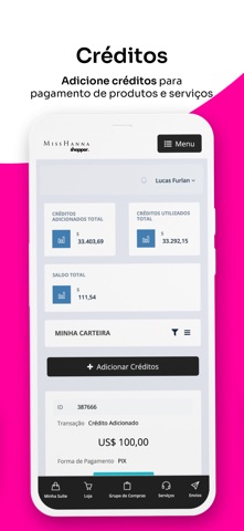 Miss Hanna Shopper iPhone screenshot